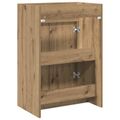 vidaXL Skriňa pod umývadlo do kúpeľne Dub artisan 56 x 37,5 x 81 cm