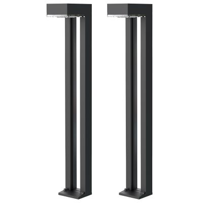 Vonkajšie solárne LED svetlo Viking SR07 - 2ks/1000 lm/IP54/2 režimy/teplá biela