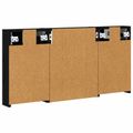 vidaXL Set kabinetov do kúpeľne 3 ks 100 x 10,5 x 50 cm