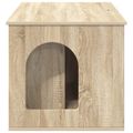 vidaXL Mačka Dom Sonoma 85 x 55 x 50,5 cm Kompozitné drevo