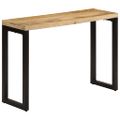 vidaXL Konzolový stolík 110x35x76 cm masívne hrubé mangovníkové drevo