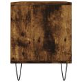 vidaXL TV skrinka dymový dub 100x34,5x44,5 cm kompozitné drevo