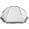 vidaXL Plážový stan, sivý 268x223x125 cm, 185T polyester