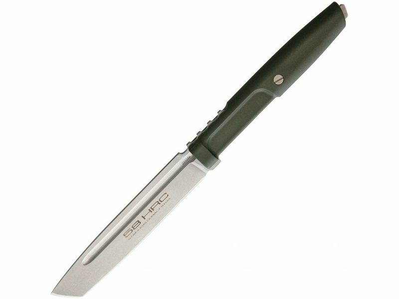 Extrema Ratio 04.1000.0477/GRN Mamba Ranger taktický nôž 11,6 cm, zelená, Forprene, puzdro nylon