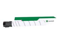 Vysoká výťažnosť - purpurová - originálna - kazeta s farbivom - pre Lexmark CS923DE, CX921DE, CX922DE, CX923DTE, CX923DXE, CX924DTE, CX924DXE