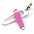 Remax RC-024i dátový kábel lightning 8cm ružový AA-7107