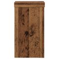 vidaXL Stojany na rastliny 2 ks staré drevo 10x10x18 cm kompoz. drevo