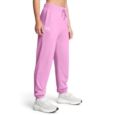 Dámske tepláky UA Rival Terry Jogger Pink - Under Armour, veľkosť XL, veľkosť oblečenia XL