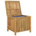 vidaXL Záhradný úložný box 60x52x55 cm bambus