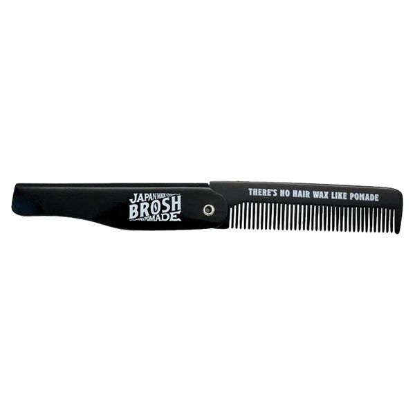 Skladací vreckový hrebeň na vlasy BROSH × KENT Collaboration Folding pocket comb