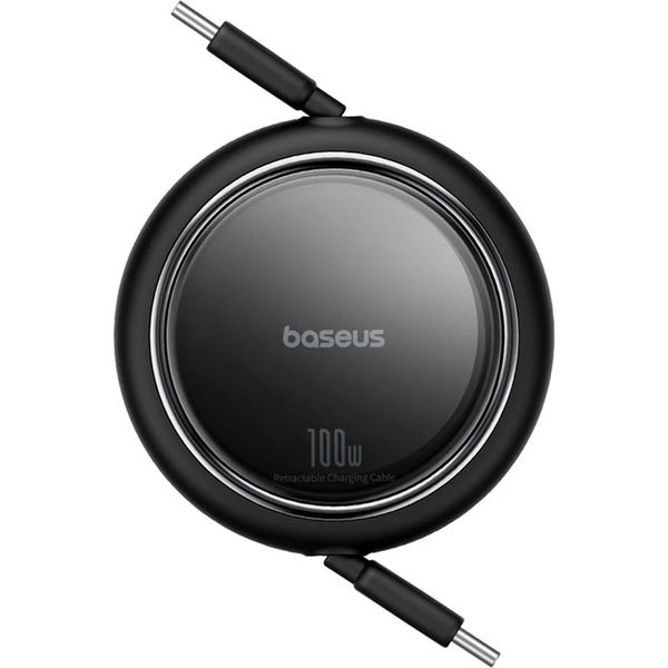 Baseus Dátový kábel Free2Draw mini USB-C/USB-C 1m 100W čierny
