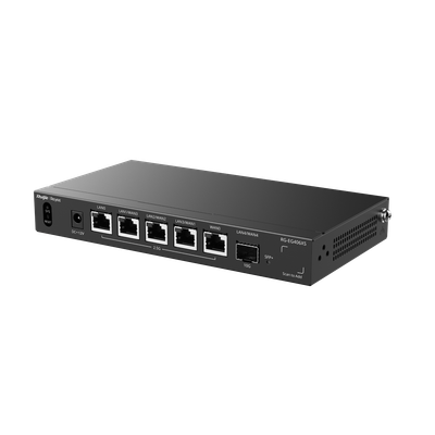 Reyee RG-EG406XS-P, 5-Port (4 PoE/PoE+) 2.5G Cloud Managed Router, 1 x 10G Port