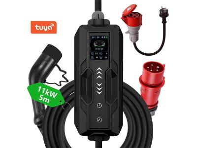 Cestovná nabíjacia stanica IMMAX NSE004 EV/PHEV AC typ 2 11 kW