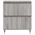 vidaXL Komoda sivý dub sonoma 60x35x70 cm spracované drevo