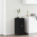 vidaXL Lekárenský kabinet Čierny dub 30 x 41 x 77.5 cm