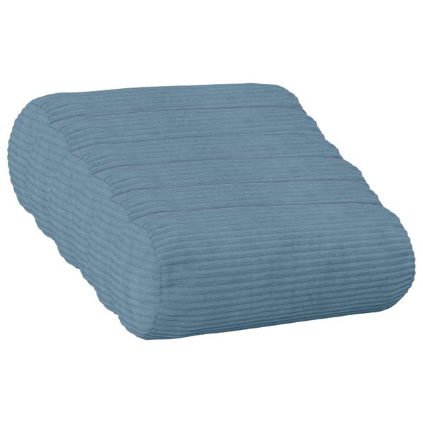 vidaXL Poťah na podložku 6 pcs HEERLEN Modrá Ø 15 x 40 cm manšestr