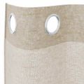 vidaXL Voile záclona 2 ks Piesková 260 x 140 cm Polyester