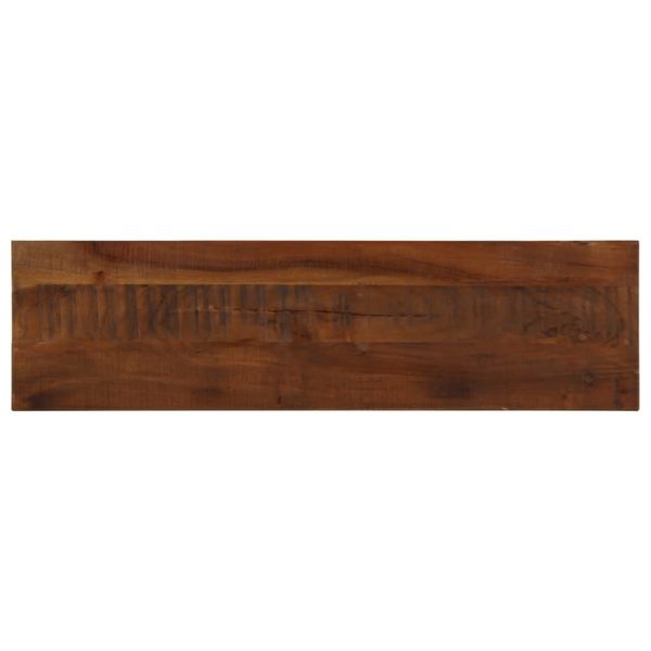 vidaXL Stolová doska 120x40x2,5 cm obdĺžnik masívne recyklované drevo