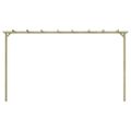 vidaXL Záhradná pergola, impregnovaná borovica 360x200x60 cm