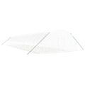vidaXL Fóliovník s oceľovým rámom biely 132 m² 22x6x2,85 m