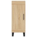 vidaXL Komoda dub sonoma 34,5x34x90 cm spracované drevo