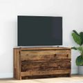 vidaXL TV skrinka Old Wood 100x35x54 cm Engineered Wood