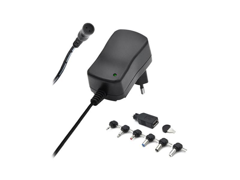 Adaptér napájací 3-12V 600mA GETI GPA06A