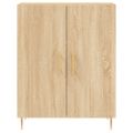 vidaXL Vysoká skrinka dub sonoma 69,5x34x180 cm spracované drevo