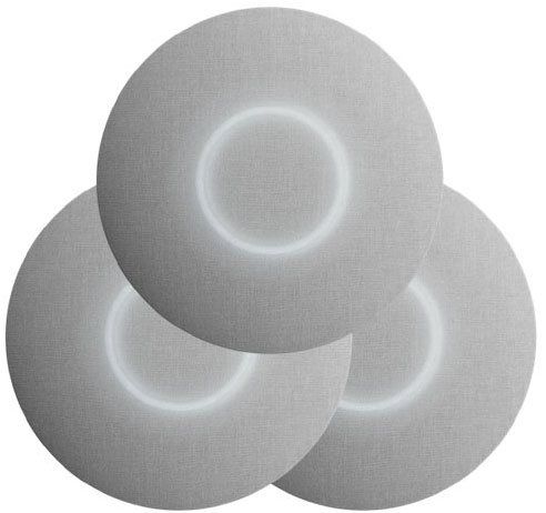 Ubiquiti kryt pre UAP-nanoHD, U6 Lite a U6+, motív tkaniny, 3 kusy