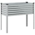 vidaXL Záhradný kvetináč 100x45x90 cm pozinkovaná oceľ