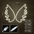 Neon PLEXI LED krídla biela FPNE09X Forever Light
