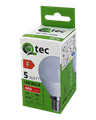 LED žiarovka Qtec 5W P45 E14 neutrálna biela