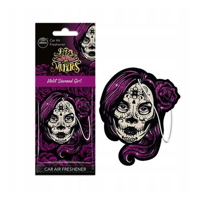 Osviežovače vzduchu AROMA CAR MUERTOS Violet Girl Spicy Delight