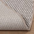 vidaXL Koberec do interiéru LUGO Sivohnedá Ø 200 CM Polyester