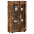vidaXL Servírovacia skriňa FLORIN 55,5 x 29 x 100 cm Dymová dub
