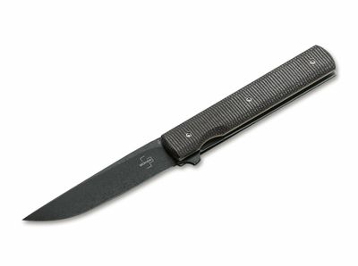 Böker Plus 01BO705 Urban Trapper Liner vreckový nôž 8,3 cm, zelená, Micarta, titán, puzdro nylon