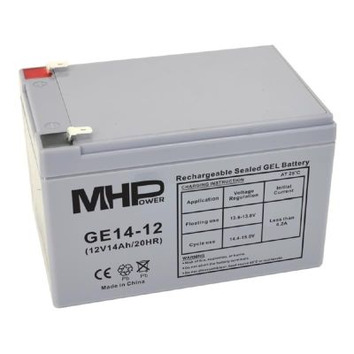 Batéria olovená  12V / 14 Ah  MHPower GE14-12 GEL