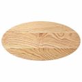 vidaXL Stolová doska 80x40x2 cm Masívne drevo Ovál