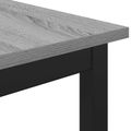 vidaXL lavička Sivý Sonoma 110 x 35 x 45 cm Kompozitné drevo