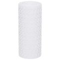 vidaXL Balkónové zásteny 5 ks biele 255x19 cm polyratan