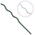 vidaXL Podpora rastlín 5 ks Zelená 110 x 0.6 x 0.6 cm Oceľ