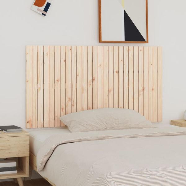 vidaXL Nástenné čelo postele 166x3x90 cm masívna borovica