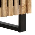 vidaXL TV skrinka 100x34x46 cm, surový mangový masív