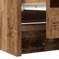 vidaXL TV skrinka Old Wood 100x35x54 cm Engineered Wood