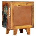 vidaXL Ručne vyrezávaný nočný stolík 40x30x50 cm, recyklovaný masív
