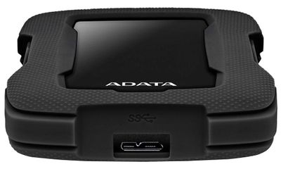 ADATA HD330/4TB/HDD/Externý/2.5"/Čierna/3R Pevný disk, externý, 4TB, 2,5", USB 3.1, odolný, čierna