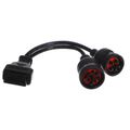 SIXTOL OBD-II redukcia 9-pin J1939 a 6-pin J1708 MECHANIC CABLE 8