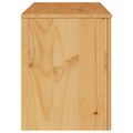 vidaXL TV skrinka Drammen Dub 99 x 43 x 55 cm Borovicový masív