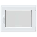 vidaXL Otočné a sklopné okno do suterénu RISOR 80 x 60 cm PVC a sklo