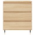 vidaXL Komoda dub sonoma 60x35x70 cm spracované drevo